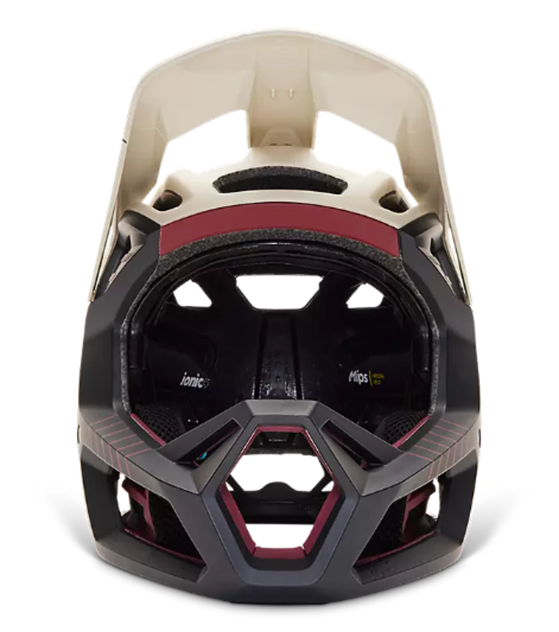 Fox Racing Proframe RS Mash Helmet in Bordeaux-2
